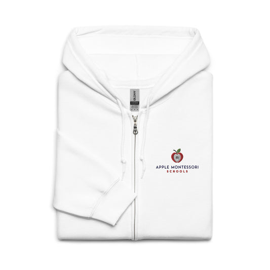 Apple Montessori Schools Unisex heavy blend zip hoodie