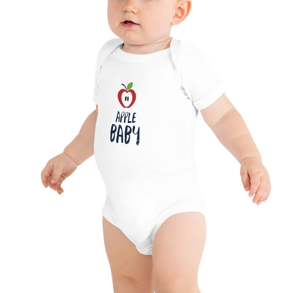 Apple Baby short sleeve one piece