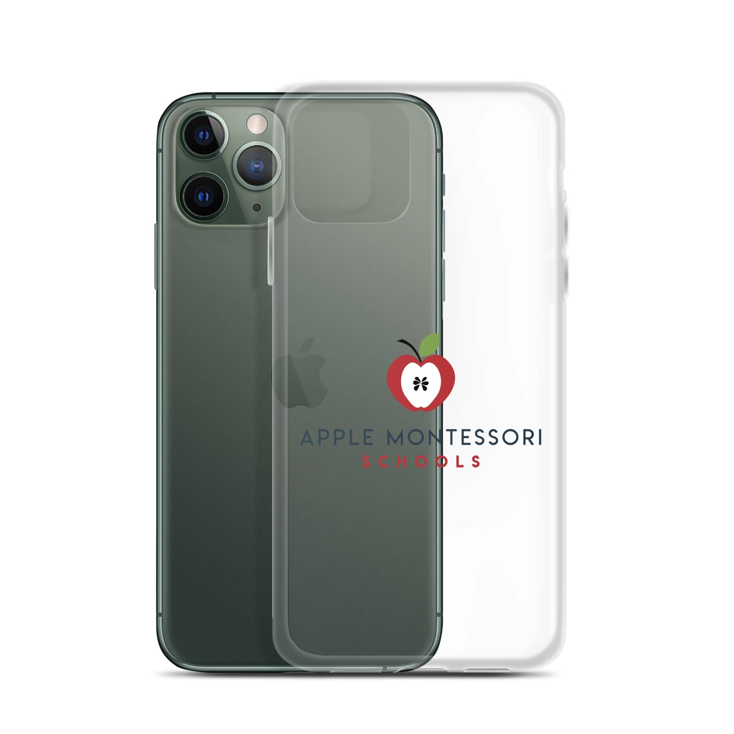 Apple Montessori Schools logo iPhone Case