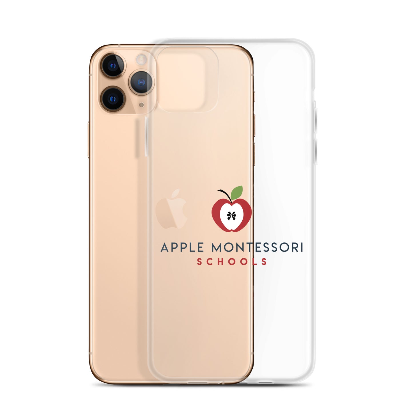 Apple Montessori Schools logo iPhone Case