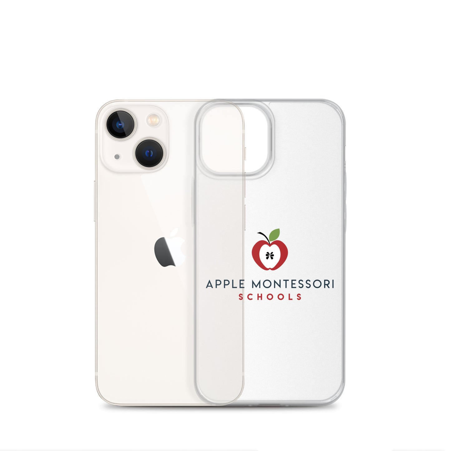 Apple Montessori Schools logo iPhone Case