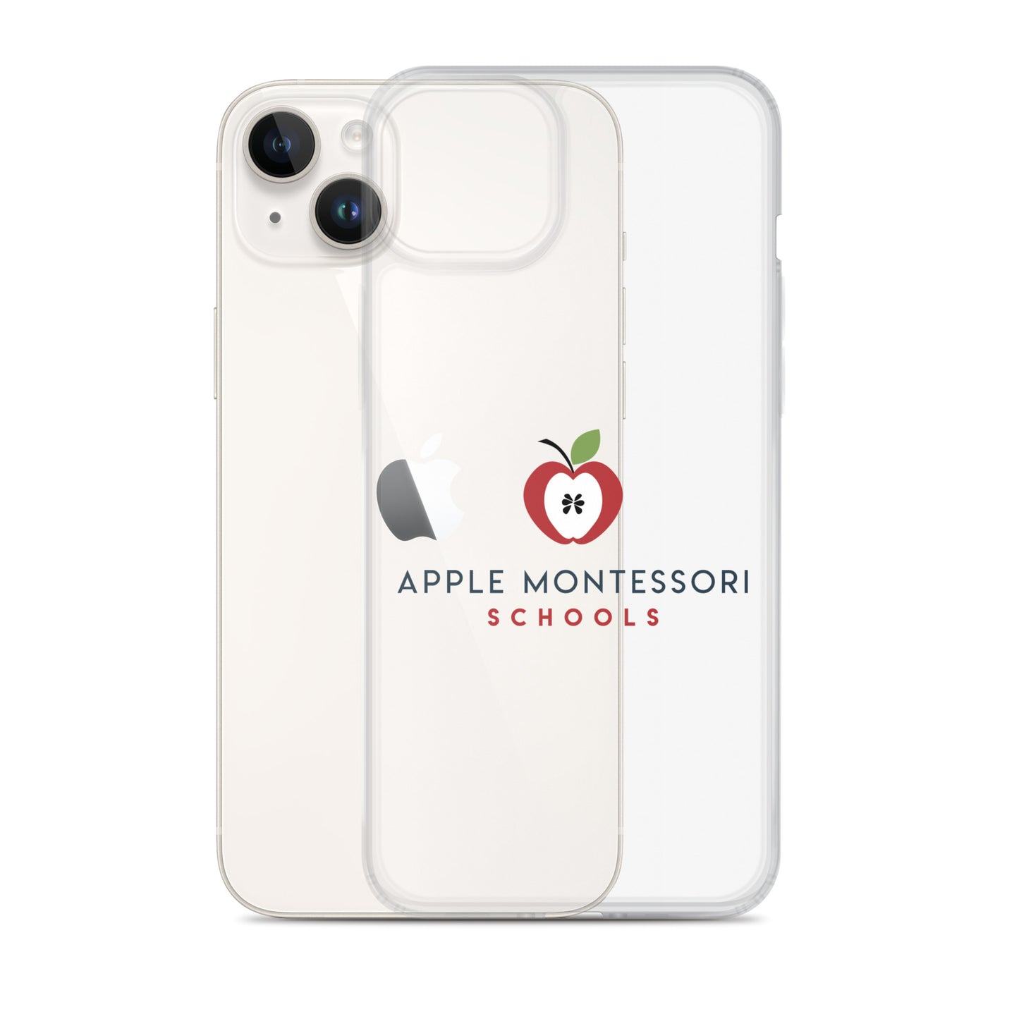 Apple Montessori Schools logo iPhone Case
