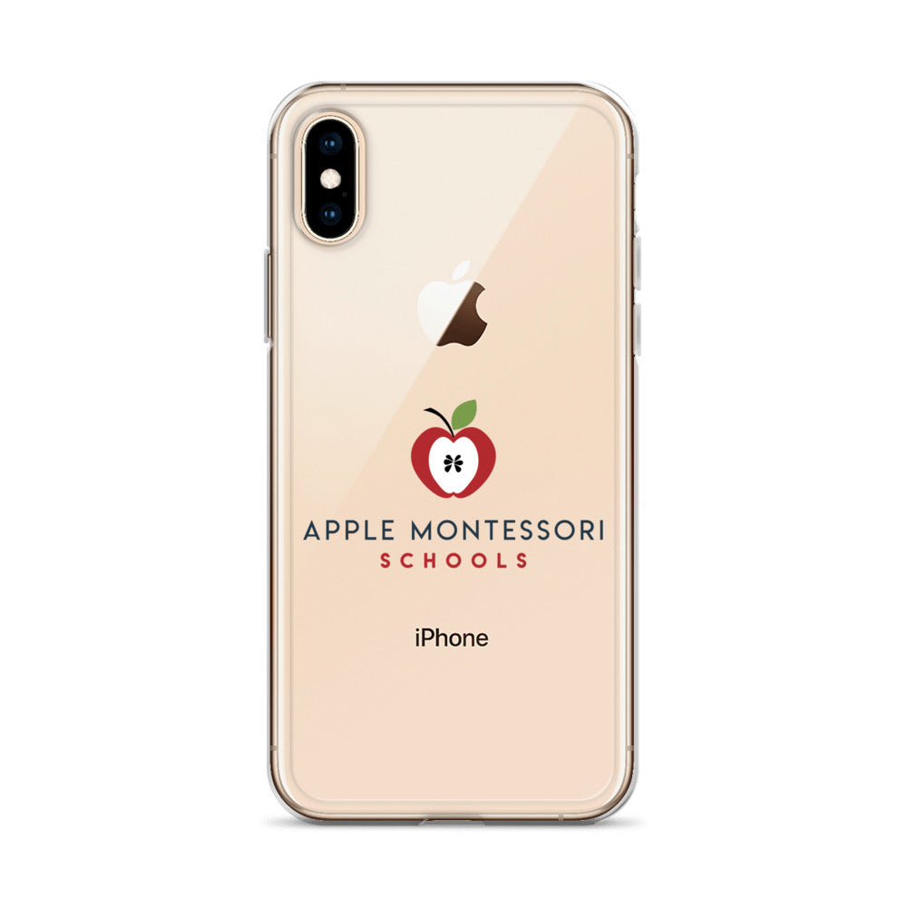 Apple Montessori Schools logo iPhone Case