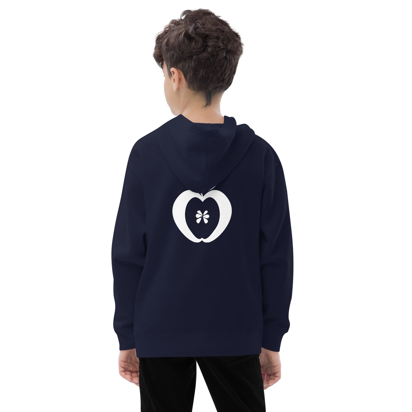 Apple Montessori Schools Kids fleece hoodie