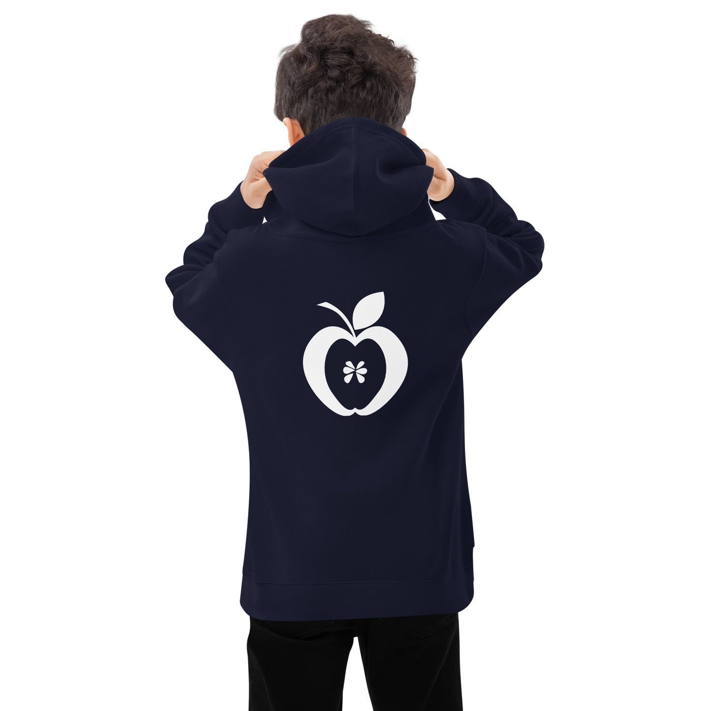 Apple Montessori Schools Kids fleece hoodie