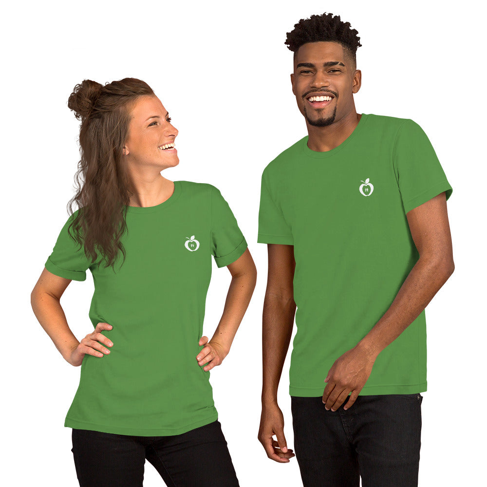 Unisex Apple Montessori Schools 2 sided t-shirt