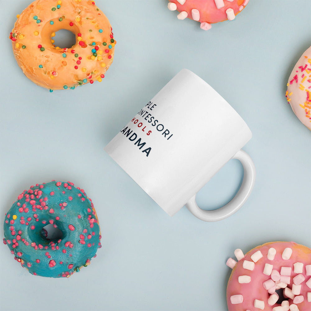 Apple Grandma White glossy mug