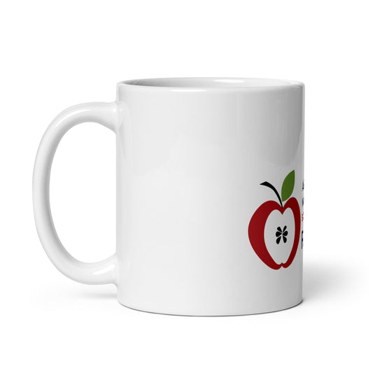 Apple Alumni White glossy mug