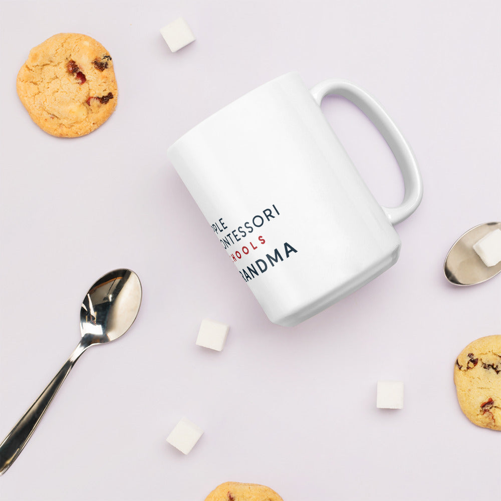 Apple Grandma White glossy mug