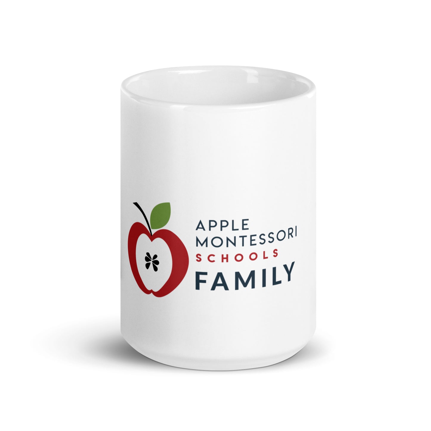 Apple Alumni White glossy mug