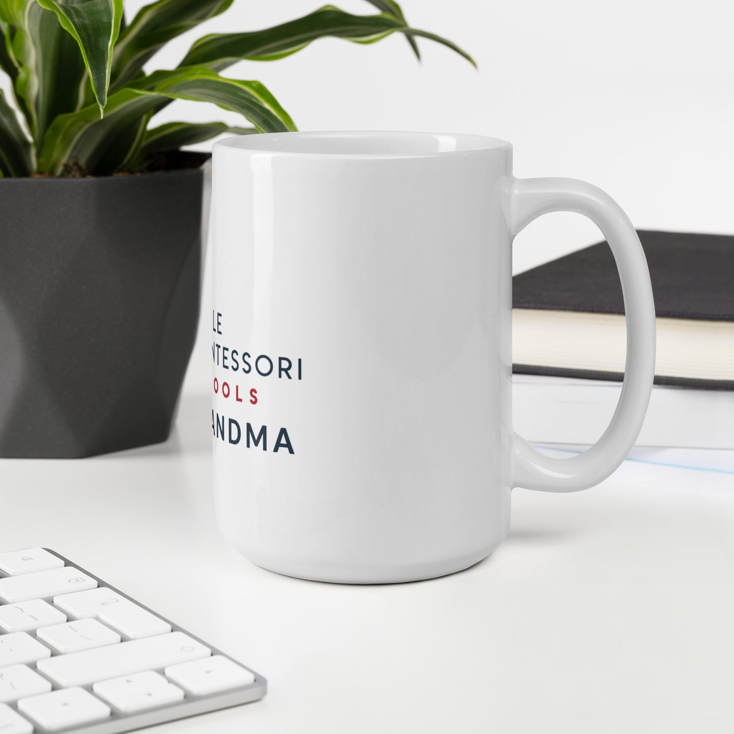 Apple Grandma White glossy mug