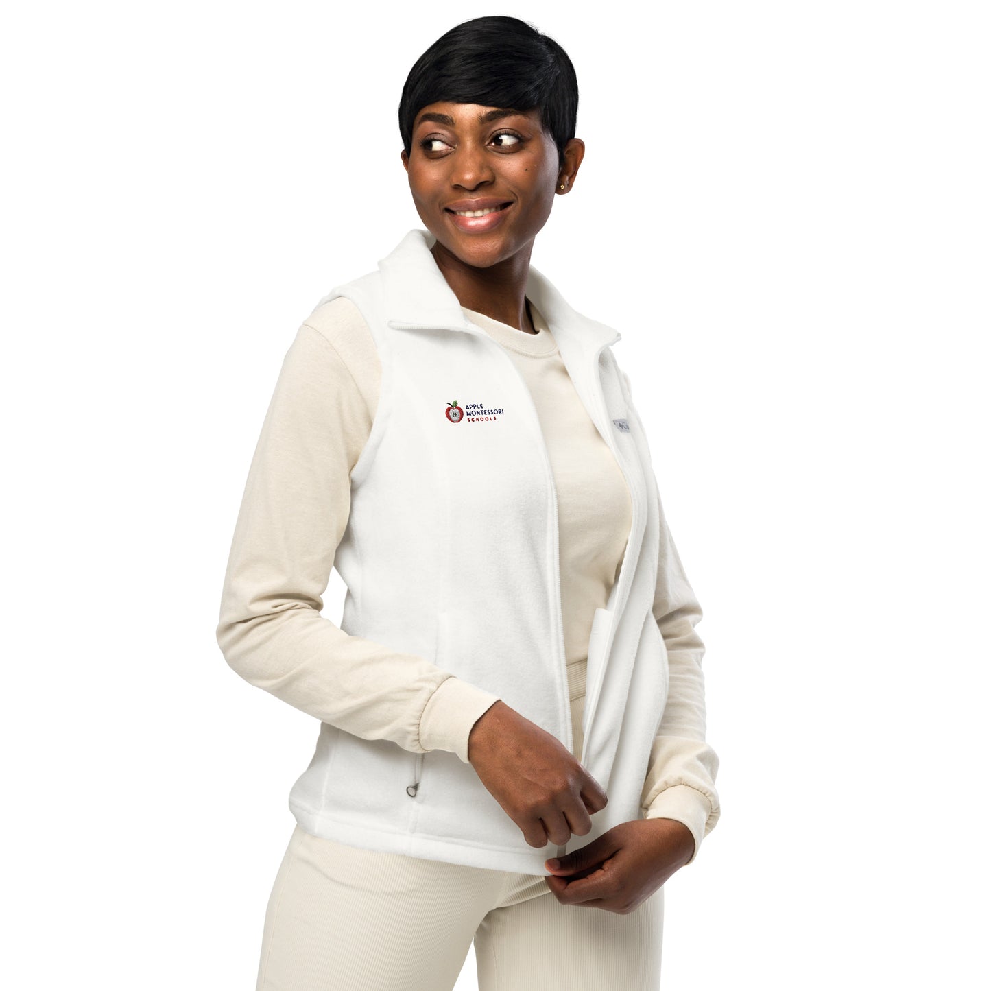 Apple Montessori School Women’s Columbia fleece vest