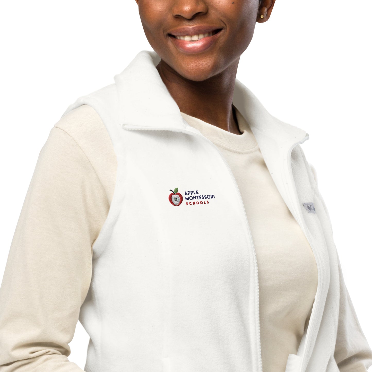 Apple Montessori School Women’s Columbia fleece vest