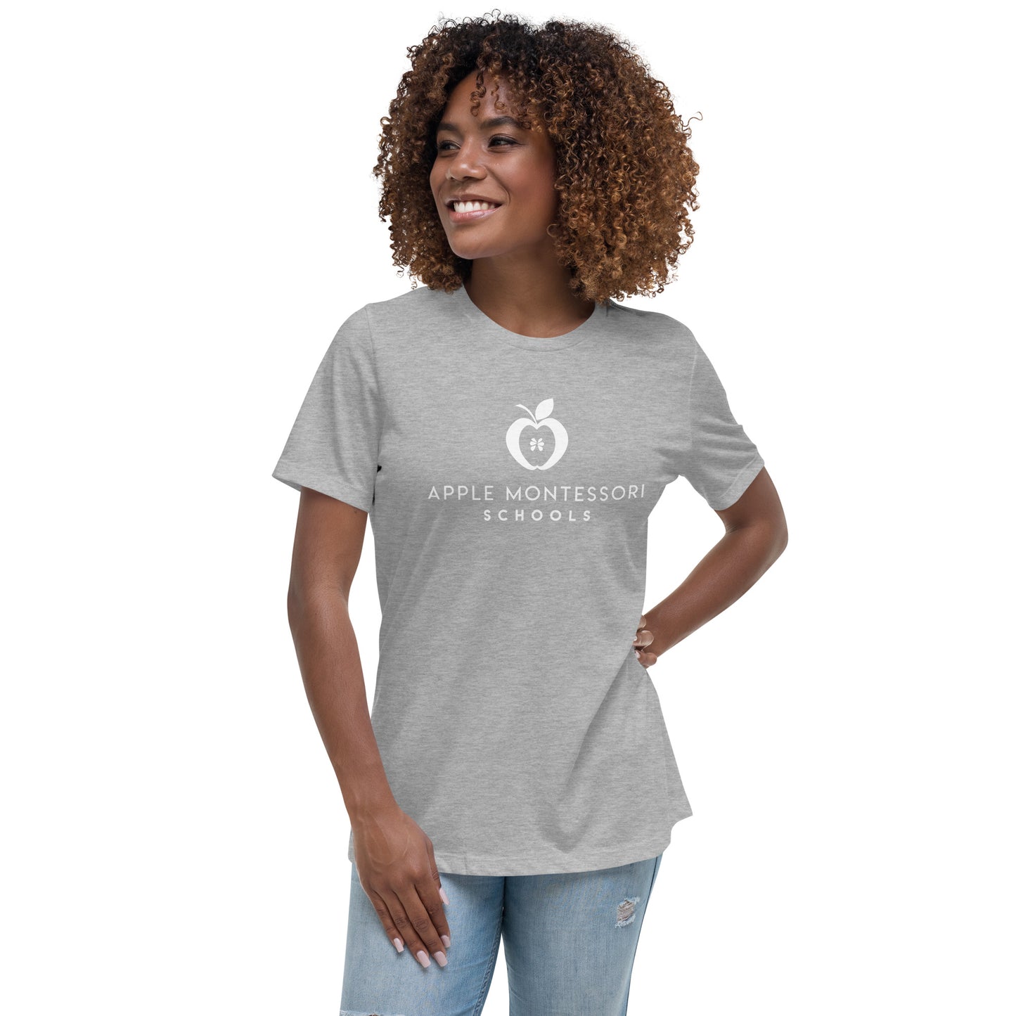 Apple Montessori Schools Women's Relaxed T-Shirt