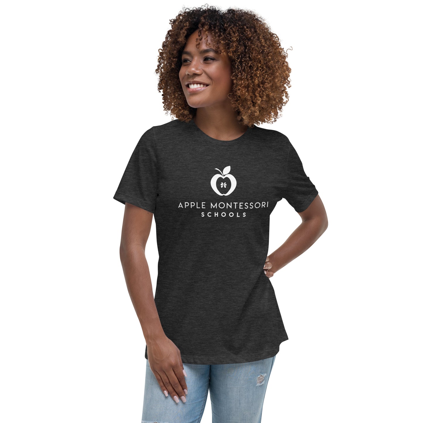 Apple Montessori Schools Women's Relaxed T-Shirt