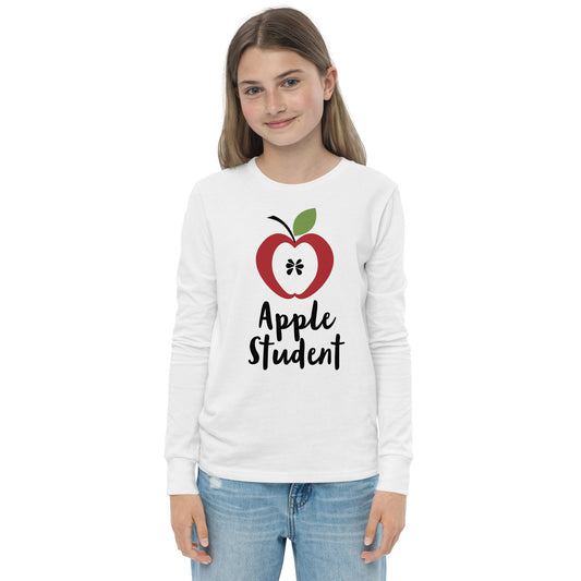 Apple Student Youth long sleeve tee