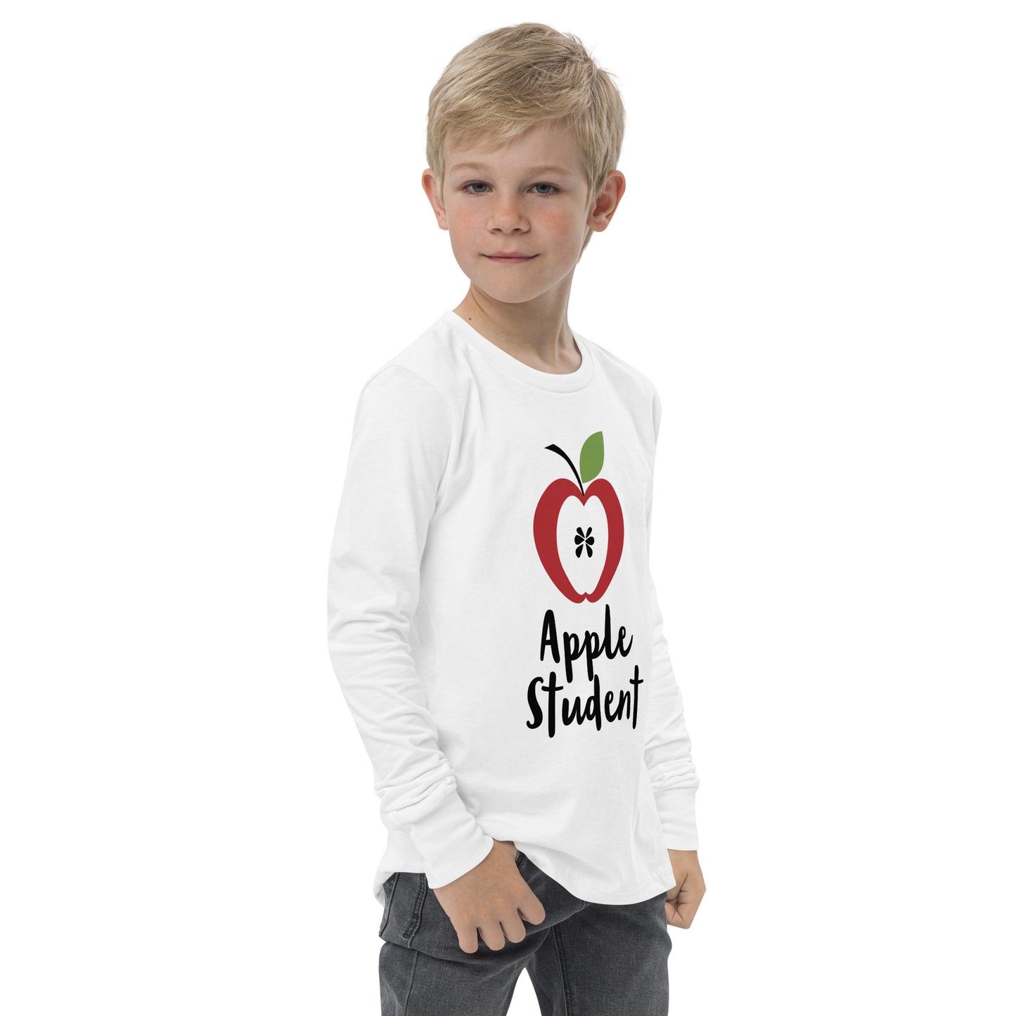 Apple Student Youth long sleeve tee