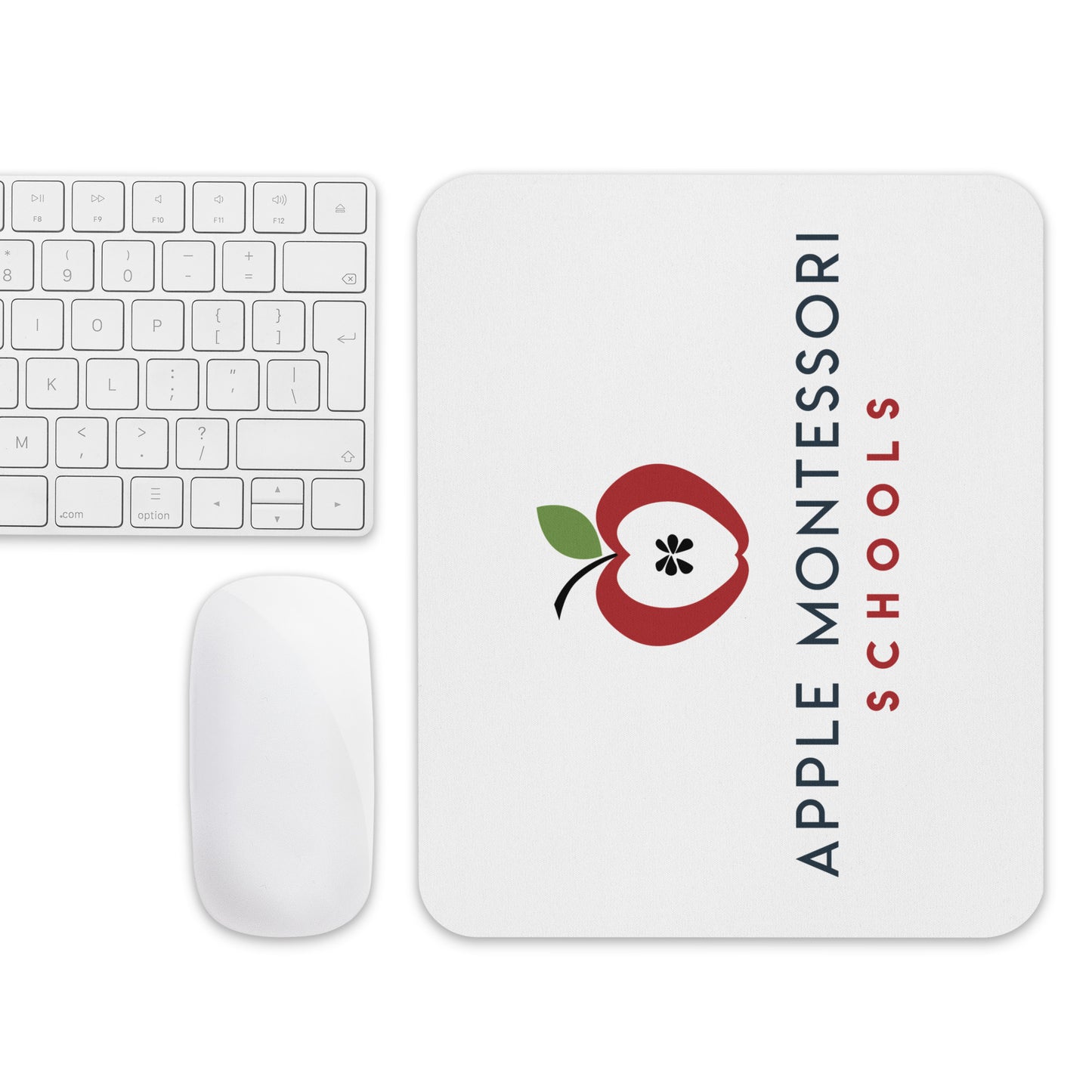 Apple Montessori Schools Mouse pad