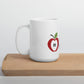 Apple Mom White glossy mug