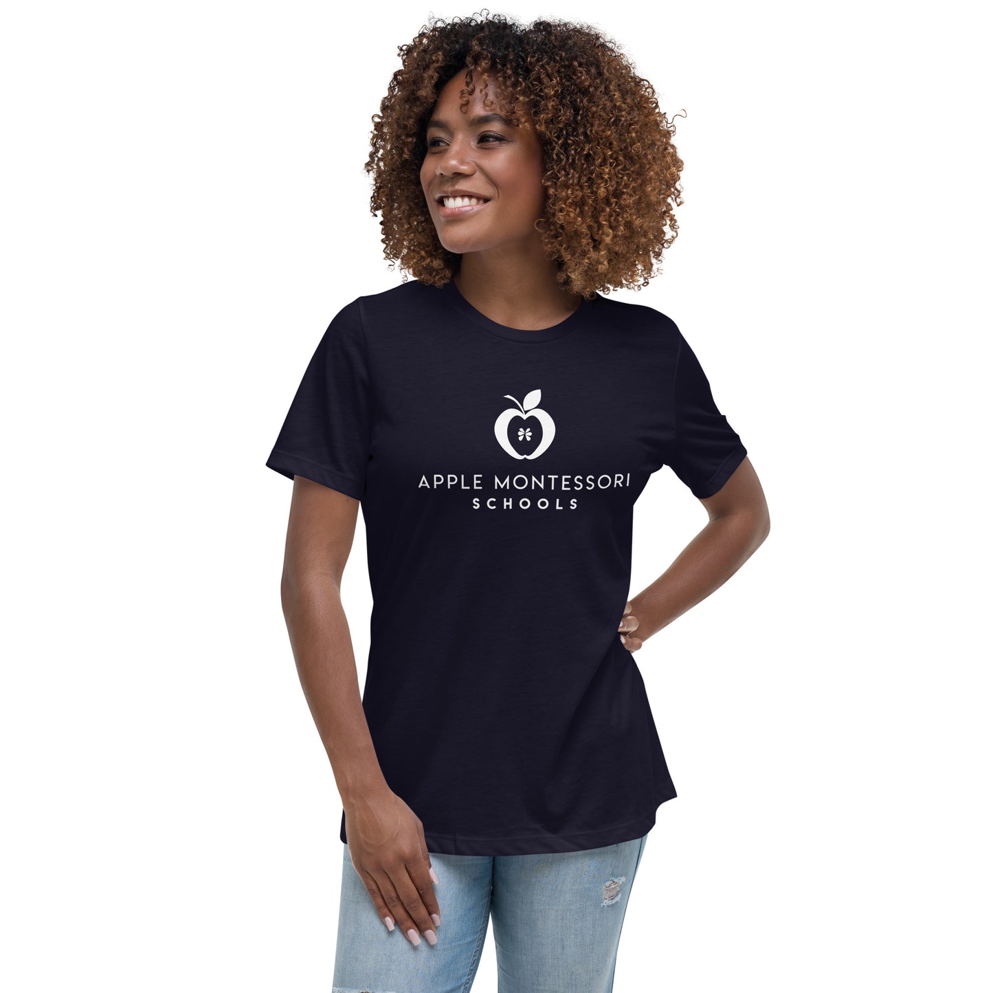 Apple Montessori Schools Women's Relaxed T-Shirt
